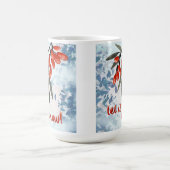 Let It Snowberries – Whimsical Winter Card Koffiemok (Center)