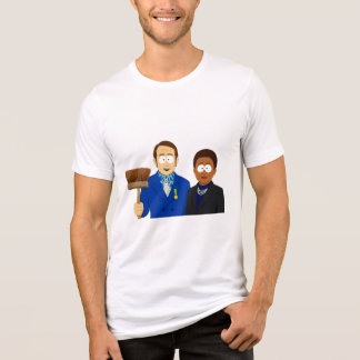 "Let je bezem niet verwaarlozen" Tri-Blend Shirt