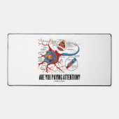 Let je goed op? Neuron Synapse Humor Bureaumat (Voorkant)