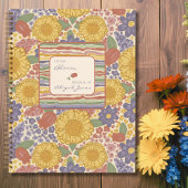 Let Joy Bloom – Personalized Floral Journal Notitieboek