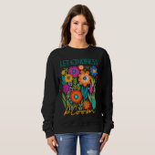 Let kindness bloom. sweatshirt (Voorkant volledig)