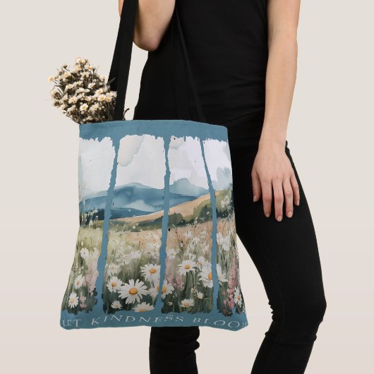 Let Kindness Bloom. Tote Bag (Dichtbij)