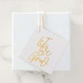 Let Love Grow Foil Gift Tag (Met doos)