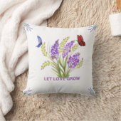 LET LOVE GROW KUSSEN (Deken)