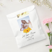 Let Love Grow l Calendula Seeds Photo Wedding  Bedankzakje (Gezegeld)