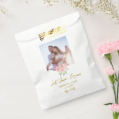 Let Love Grow l Rose Seeds Photo Wedding Bedankzakje (Gezegeld)