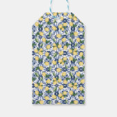 Let Love Grow Mediterranean Lemons Shower Favor Cadeaulabel (Achterkant)