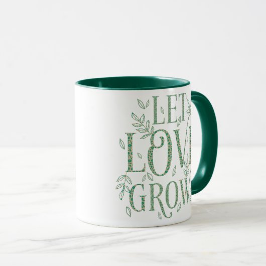 LET LOVE GROW MOK (Voorkant rechts)