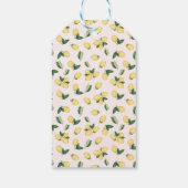 Let Love Grow Pink Lemon Vrijgezellenfeest Plant F Cadeaulabel (Achterkant)