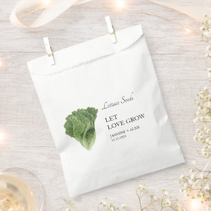 Let Love Grow   Sla Seed Bruiloft Favor Bag Bedankzakje