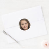 Let Love Lead Ronde Sticker (Envelop)