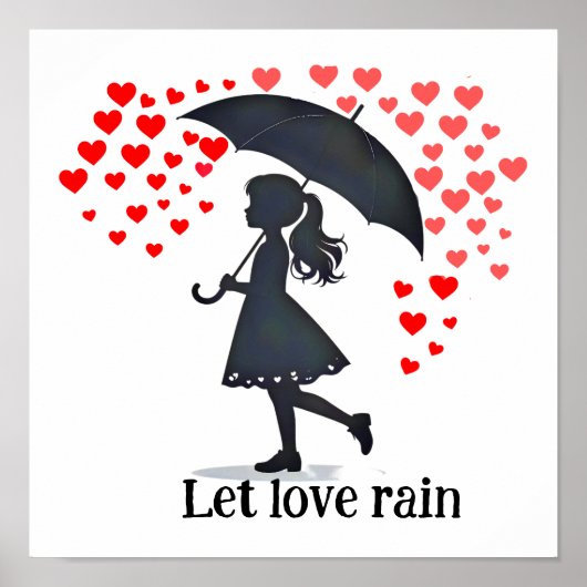 Let Love Rain Poster (Voorkant)