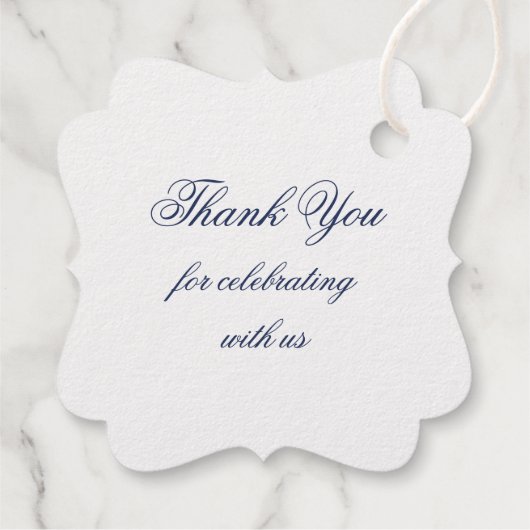 Let Love Sparkle Gold Seashell Beach Wedding Bedankjes Labels (Achterkant)