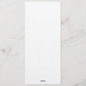 Let Love Sparkle Modern Minimalist Wedding Kaart (Achterkant)