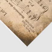 Let Me Call You Sweetheart Music Decoupage Tissuepapier (Detail)