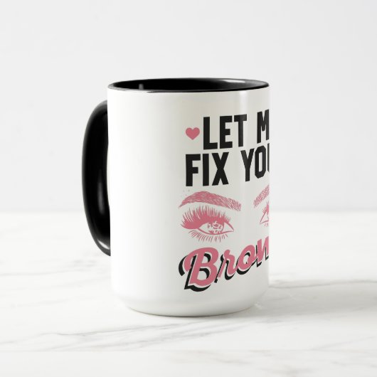 Let me Fix Your Brows Eyebrow Brow Artis Mok (Voorkant links)