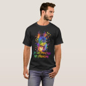 Let Me Practice My Frenchie  Animal Pun Humor T-shirt (Voorkant volledig)