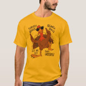 Let Me See That Casserole” funny turkey T-shirt (Voorkant)