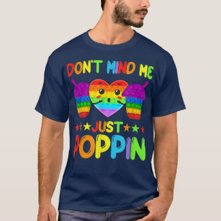 Let niet op de grappige Pop van Poppin. T-shirt