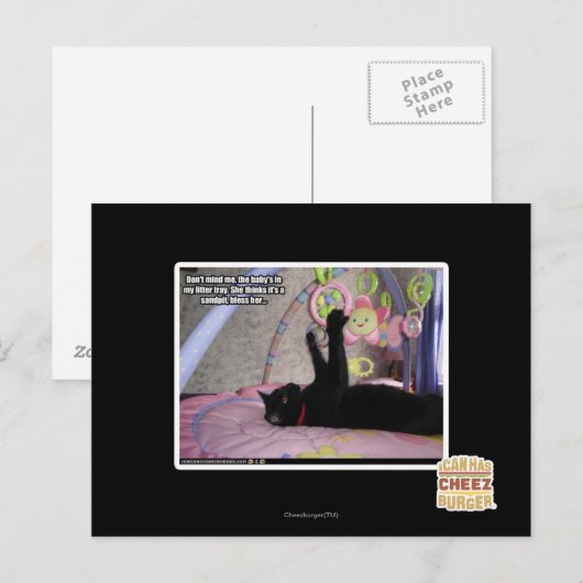 Let niet op me briefkaart (Voorkant / Achterkant)