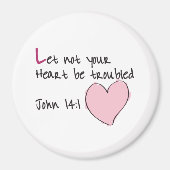 Let not your heart be curve magneet (Voorkant)