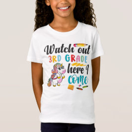 Let op 3e klas, daar kom ik Shirt