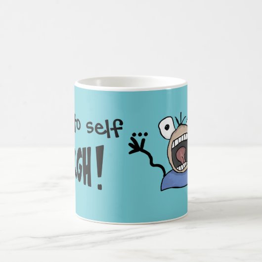 Let op: "AAARGH!" Koffiemok (Center)