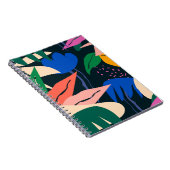 Let op abstract patroon notitieboek (Rechterzijde)