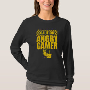 Let op: Angry Gamer Video Game Player PC Console G T-shirt