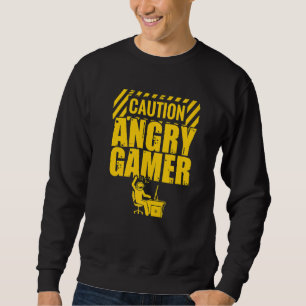 Let op: Angry Gamer Video Game Player PC Console G Trui