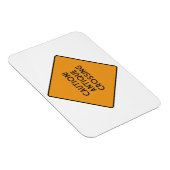 Let op! Antiek kruising Magneet (Rechterzijde)