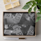 Let op auto's tissuepapier (Geschenk)