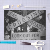 Let op auto's tissuepapier (Craft)