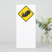 Let op: Baby Vooruit! (Staand voorkant)