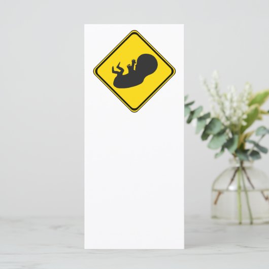 Let op: Baby Vooruit! (Staand voorkant)