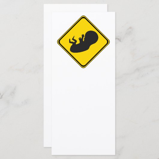 Let op: Baby Vooruit! (Voorkant / Achterkant)