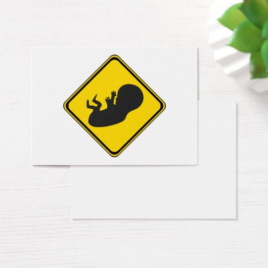 Let op: Baby Vooruit! Visitekaartjes (Bureau)