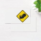 Let op: Baby Vooruit! Visitekaartjes (Bureau)