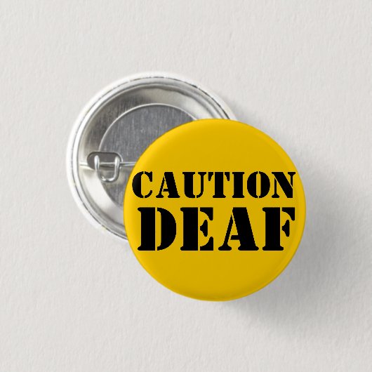 Let op Blind Button (Voorkant /achterkant)