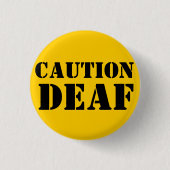 Let op Blind Button (Voorkant)