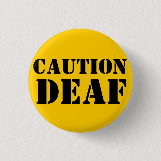 Let op Blind Button (Voorkant)