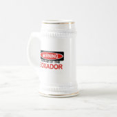 Let op Boxador Bierpul (Voorkant links)