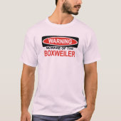 Let op boxweiler t-shirt (Voorkant)