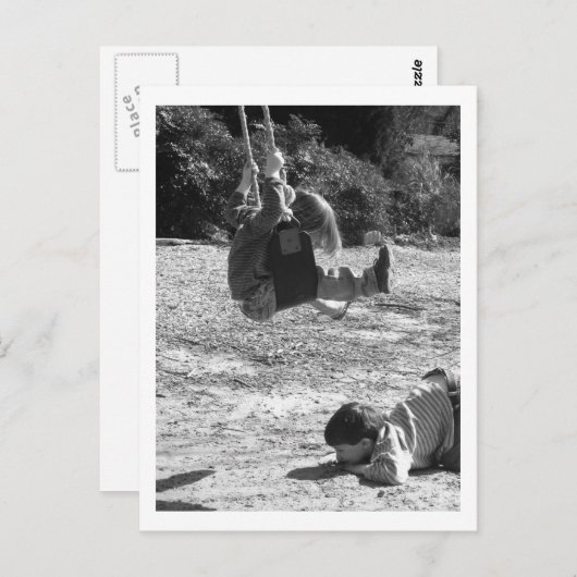 Let op! briefkaart (Voorkant / Achterkant)