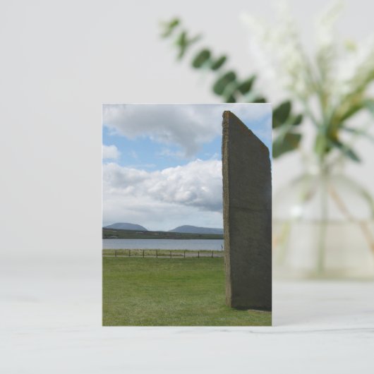 Let op briefkaart (Staand voorkant)