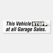 Let op! bumpersticker (Voorkant)