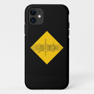Let op: Cafeïne iPhone 11 Hoesje