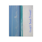 Let op Cowgirl Beach Dreemin! Notitieblok (Linkerzijde)