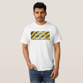 Let op Crop Dusting in Progress T-shirt (Voorkant volledig)