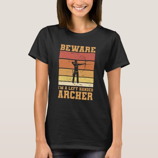 Let op dat ik een linker handbediende Archer Arche T-shirt (Voorkant)